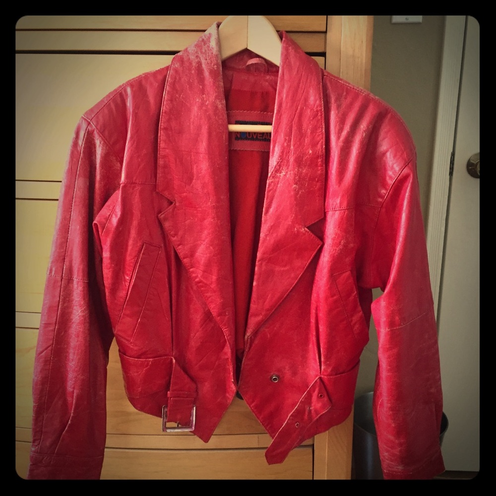 Red Leather Jacket